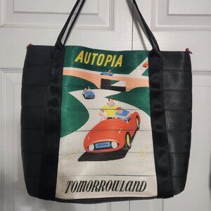 Harveys Disneyland 60th Anniversary Poster Tote - Autopia